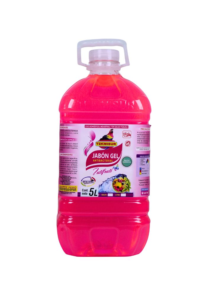 Jabón Gel Antibacterial Tutti Frutti