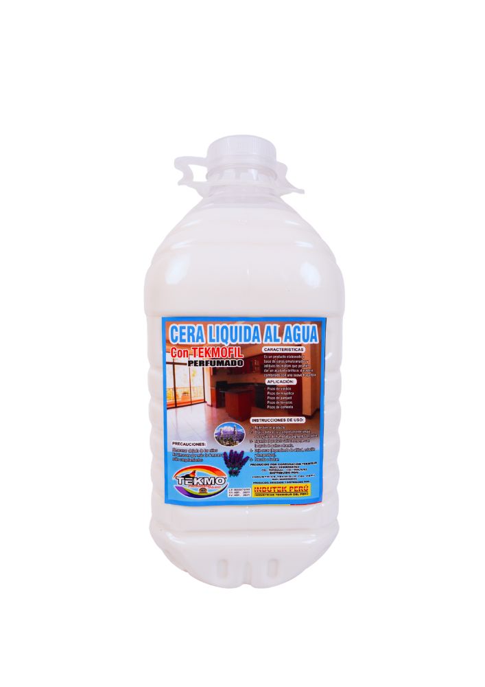 Cera Líquida al Agua Tekmisur 5L – Brillo y Protección Profesional